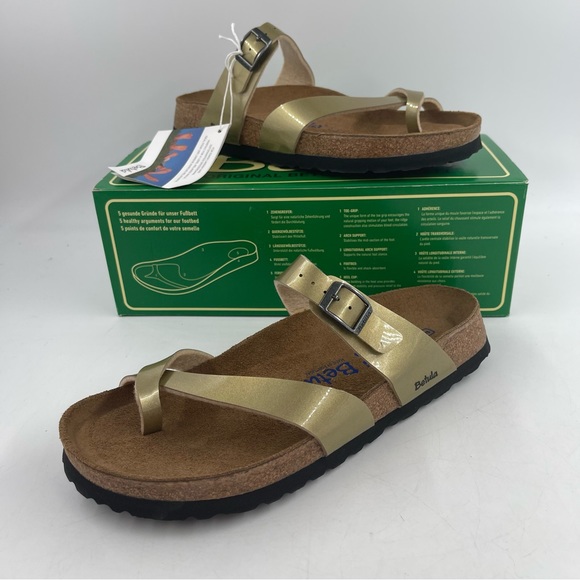 Birkenstock Shoes Betula By Birkenstock Mia Soft Metal Gold Birko — free download